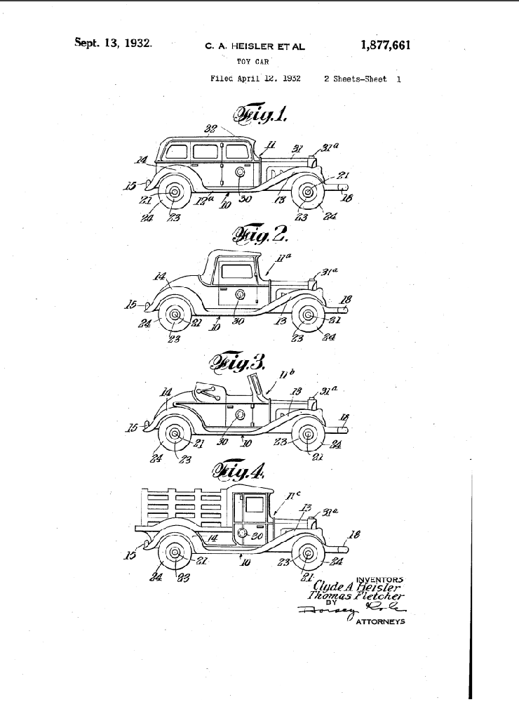 A. C. Williams patent drawing